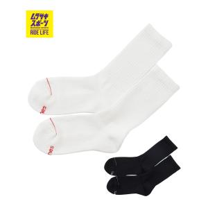 HANES ヘインズ ソックス 靴下 2足組 クルーソックス ハーフパイル HMSBB001