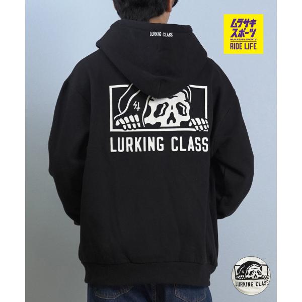 LURKING CLASS ラーキングクラス ジップアップ パーカー メンズ スウェット フーディー...