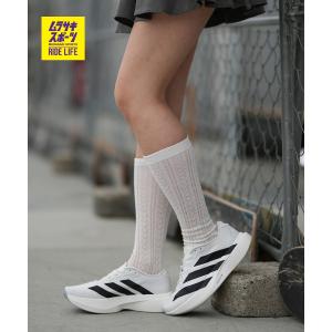  Adizero EVO SL WOVEN W 24.5cm ピンク adidas（アディダス） スニーカー スニーカー ランニング 厚底 Adizero