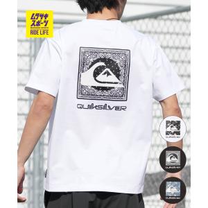 QUIKSILVER クイックシルバー 水着 ラッシュガード 半袖 Tシャツ メンズ UVカット 速乾 水陸両用 QLY261623M ムラサキスポーツ限定