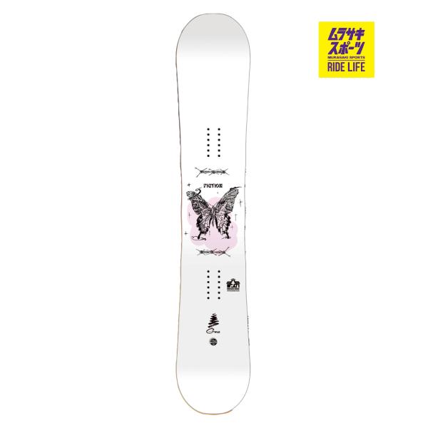 GNU グヌー フィクション FICTION スノーボード 板 初心者 グラトリ フリーラン レディ...