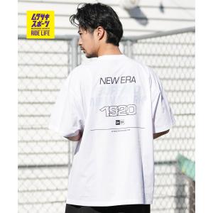 NEW ERA ニューエラ 水着 ラッシュガード 半袖 Tシャツ メンズ UVカット 吸水速乾 耐塩素 耐海水 水陸両用 14774256