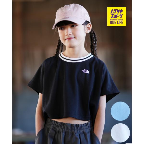THE NORTH FACE ザ・ノース・フェイス 半袖 Tシャツ キッズ ジュニア 子供 クロップ...