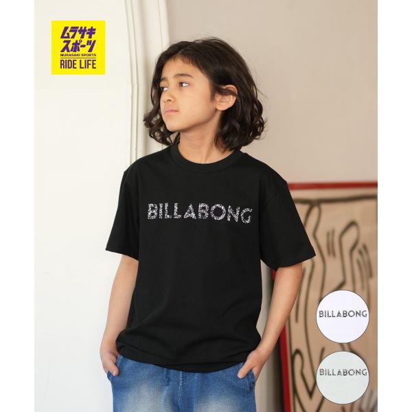 BILLABONG ビラボン 半袖 Tシャツ キッズ ジュニア 子供 ロゴ バックプリント BG01...