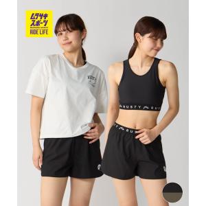 RUSTY ラスティ 水着 4点セット レディース 半袖ラッシュT ショートパンツ 926803