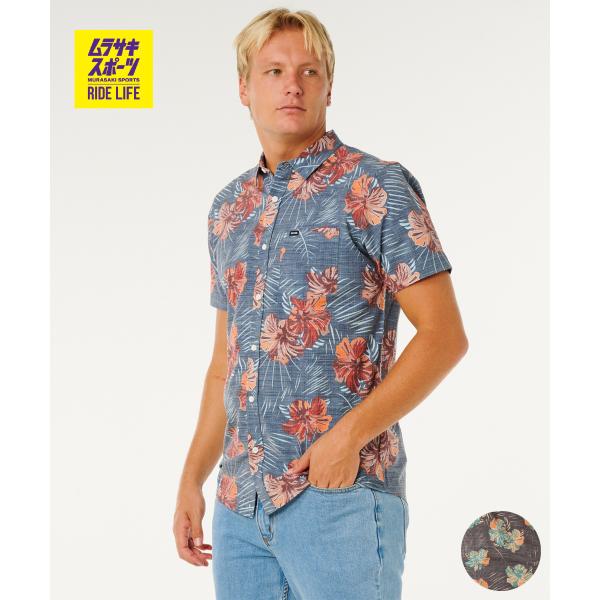 RIP CURL リップカール 半袖 シャツ メンズ SESSIONS AEROTECH SHIRT...