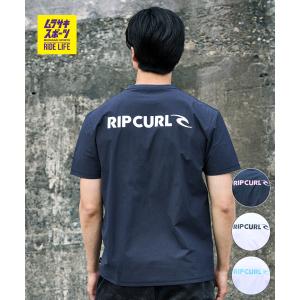 RIP CURL リップカール 水着 ラッシュガード 半袖 Tシャツ メンズ BLADE LOGO RASH RCM6S-4302