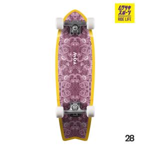 YOW（ヤウ） YOW SURF SKATE スケートボード TIE DYE 33” GABRIEL