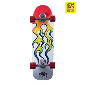 YOW ヤウ サーフ スケートボード コンプリート 32inch ERIN BROOKS HIGH BLAZE ムラサキスポーツ