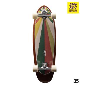 YOW ヤウ サーフ スケートボード コンプリート 35.5inch SAN ONOFRE ムラサキスポーツ