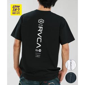 RVCA ルーカ 水着 ラッシュガード 半袖 Tシャツ メンズ UVカット 吸水速乾 ストレッチ 耐塩素 水陸両用 BG041857