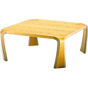 木製シンプル座卓 約130cm x 83cm✖️39 一枚板　檜　テーブル 天童木工 座卓 S-0228MP-NT メープル ナチュラル色 : 村田家具 Yahoo