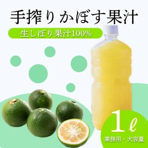 【宮崎県産】かぼす果汁 ／ 1kg【業務用】