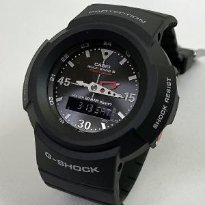 カシオ腕時計 ジーショック 電波ソーラー AWG-M520-1AJF メンズ ブラックメンズ ブラック ラッピング無料｜muratatokei