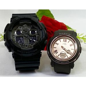 恋人達のGショック ペアウオッチ カシオ G-SHOCK BABY-G GA-100CF-1AJF ...