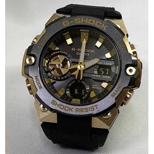 Gショック G-SHOCK Gスチール　カシオ GST-B400GB-1A9JF    ラッピング無料  手書きのメッセージカードお付けします｜muratatokei