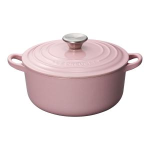 【美品】LE CREUSET　ココット ロンド シフォンピンク　14cm LE CREUSET(ル・クルーゼ) ル・クルーゼ ココット・ロンド 2101 20cm