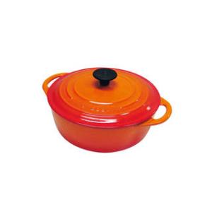 LE CREUSET ル・クルーゼ  ル・クルーゼ　ココット・ビス　ロンド 20cm　オレンジ