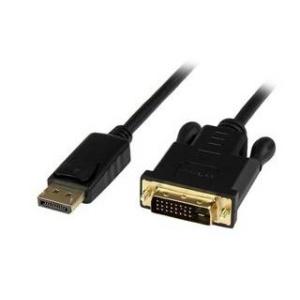 StarTech.com  1.8m DisplayPort(オス) - DVI(オス)アクティブ変換ケーブルアダプタ ブラック DP2DVIMM6BS｜murauchi3