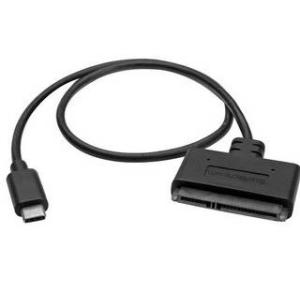 StarTech.com  USB 3.1 (10 Gbps)対応SATA - USB TypeC変換アダプタケーブル 2.5インチSATA SSD/HDD対応 USB31CSAT3CB｜murauchi3