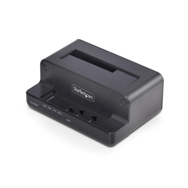 StarTech.com M.2 NVMe-HDD/SSDデュプリケーター/デュアルベイ 双方向コピ...