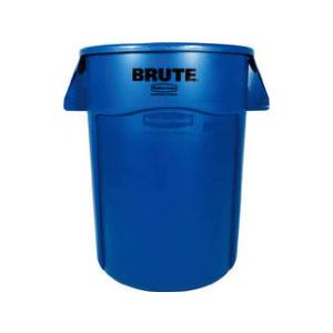 Rubbermaid ラバーメイド 【代引不可】ラウンドブルートユーティリティコンテナ グレイ 26...