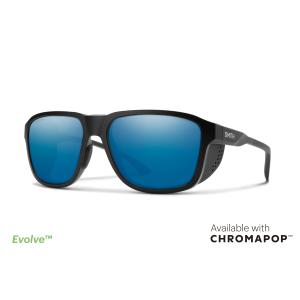 SMITH スミス 偏光サングラス エンバーク【マットブラック】【CP偏光ガラス ブルーミラー】205001809