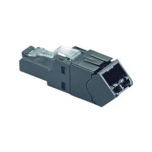 Panduit パンドウイットコーポレーション LANコネクタ CAT6A 簡単成端モジュラープラグ...