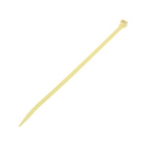Panduit/パンドウイットコーポレーション  スーパーグリップ 電工用 ナイロン結束バンド 耐候性アイボリー 幅5.7mm 長さ211mm 100本入り PLT200-UV15