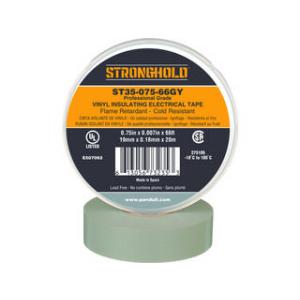 Panduit/パンドウイットコーポレーション  ビニールテープ 耐熱 耐寒 難燃 プロ仕様グレード グレー 幅19.1mm 長さ20m ST35-075-66GY