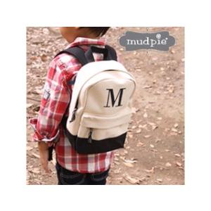 mudpie/マッドパイ  【在庫処分】イニシャルキッズリュック【M】