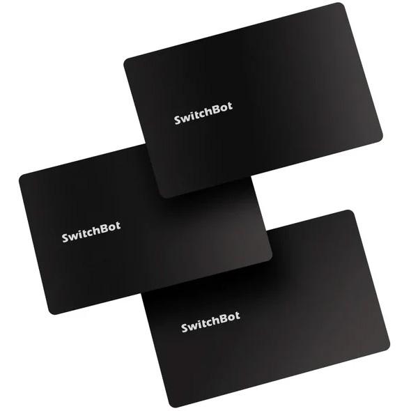 SwitchBot スイッチボット スイッチボット カード 3枚入り(キーパット、指紋認証パッド専用...