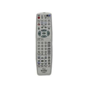 SHARP シャープ DVD・ビデオ内蔵テレビ用 リモコン (0026381216)