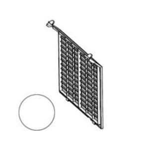 SHARP シャープ プラズマクラスターイオン発生機用 フィルターカバー(ホワイト系) (28133...