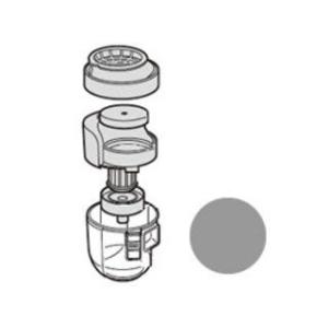 SHARP シャープ 掃除機用 ダストカップセット(シルバー系) (2171370385)