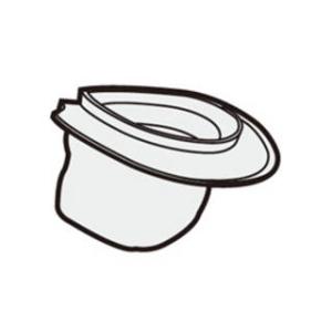 SHARP シャープ 掃除機用 ダストカップフィルター(217 337 0542)