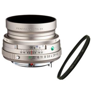 PENTAX ペンタックス HD PENTAX-FA 43mmF1.9 Limited シルバー＋DHGレンズプロテクト（49mm）セット