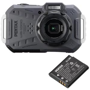 PENTAX ペンタックス WG-90（ブラック）＋純正バッテリーD-LI92セット