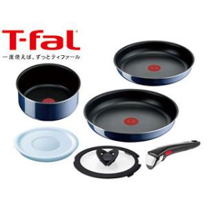 T-fal ティファール  取っ手の取れるシリーズ インジニオ ネオ ロイヤルブルー インテンス フライパンセット 6 L43790