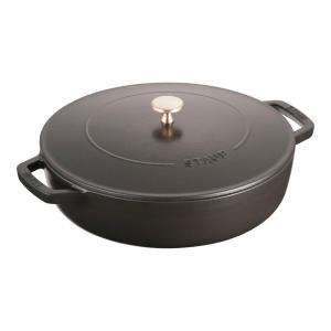 ストウブ staub ブレイザー ソテーパン 24cm ブラック 40511-473 日本