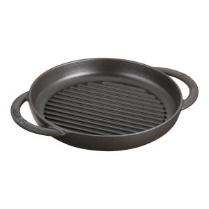 ストウブ staub ピュアグリル 26cm 黒 40509-377 グリルパン ih 鉄
