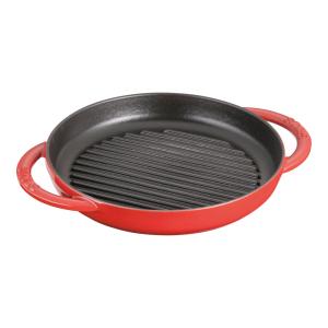ストウブ staub ピュアグリル 26cm 黒 40509-377 グリルパン ih 鉄