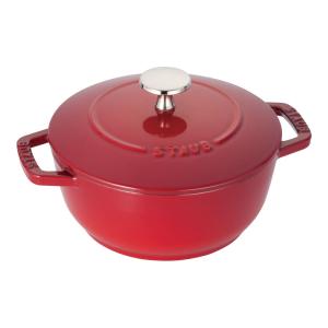 Wa-NABE ストウブ 鍋 ワナベ S 16cm ユーカリ STAUB 丸 ホーロー鍋