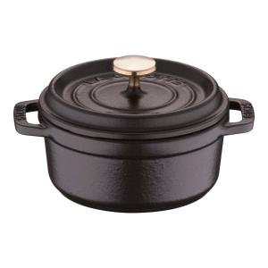 ストウブ staub ピコ ココット ラウンド 12cm 黒 40509-471 日本正規品