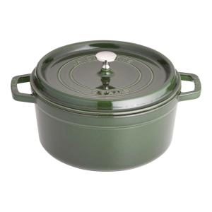 限定カラー Staub ストウブ ラウンドココット 22センチ ミント ミント