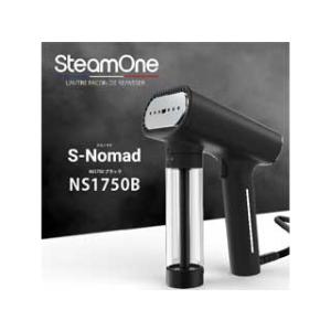 steam-one スチームワン NS1750B 衣類スチーマー「S-Nomad Black」エスノマド ブラック｜murauchi3