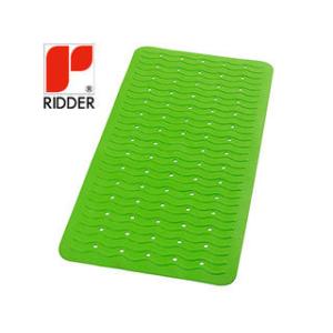 RIDDER リダー リダー すべり止めバスマット プラヤ ネオングリーン 38×80