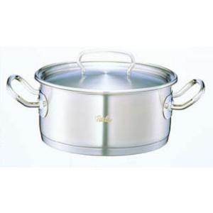 Fissler フィスラー 18-10キャセロール／８０−１３８（蓋付） ３２cm