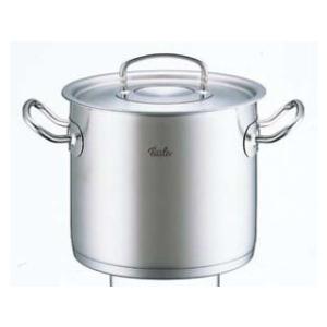 Fissler フィスラー  18-10ストックポット／８４−１１３（蓋付） ２０cm｜murauchi3