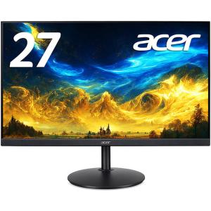 Acer エイサー フルHD対応AlphaLine 27型液晶ディスプレイ(IPS/非光沢/1ms/ブラック/スピーカー) CB272Ebmiprx｜murauchi3